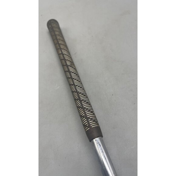 Vintage Gene Sarazen Crest Silver pitching wedge Iron Golf Club Reminder Grip - Picture 5 of 5